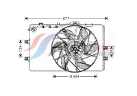 Cooling fan MS7509 Ava Quality Cooling