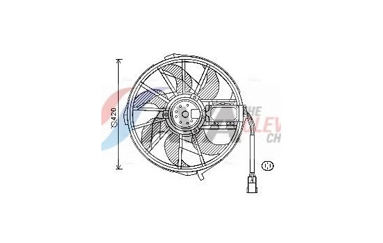 Cooling fan MS7656 Ava Quality Cooling