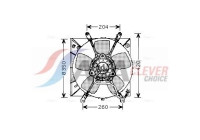 Cooling fan MT7506 Ava Quality Cooling