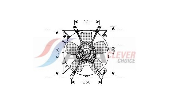 Cooling fan MT7506 Ava Quality Cooling