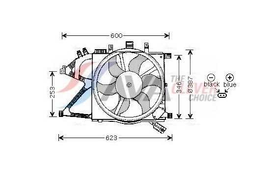 Cooling fan OL7506 Ava Quality Cooling