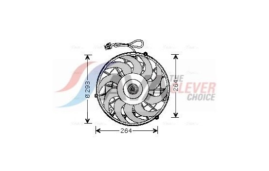 Cooling fan OL7507 Ava Quality Cooling