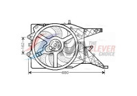 Cooling fan OL7513 Ava Quality Cooling
