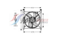 Cooling fan OL7525 Ava Quality Cooling