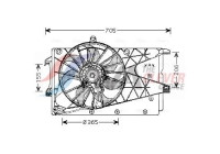 Cooling fan OL7526 Ava Quality Cooling