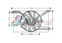 Cooling fan OL7532 Ava Quality Cooling