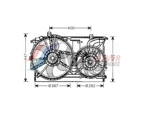 Cooling fan OL7533 Ava Quality Cooling