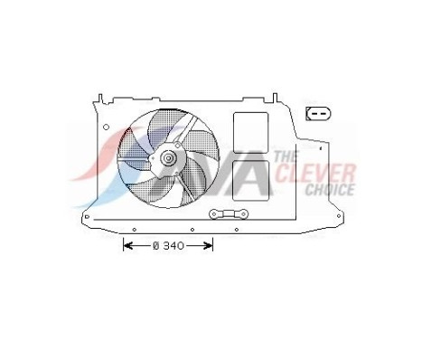 Cooling fan PE7532 Ava Quality Cooling