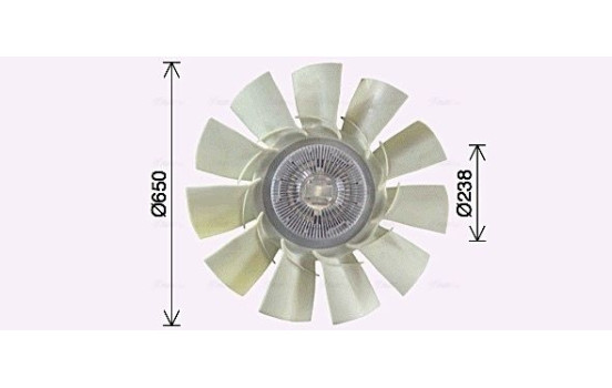 Cooling fan REF133 Ava Quality Cooling