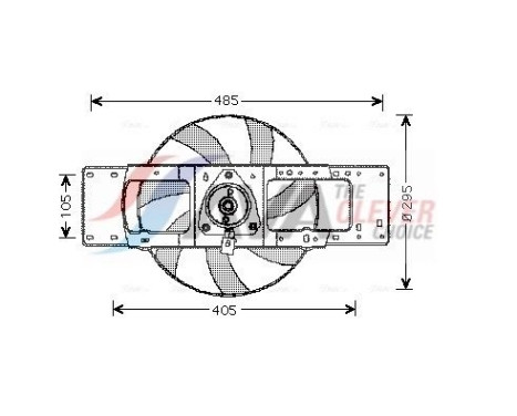 Cooling fan RT7527 Ava Quality Cooling
