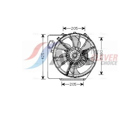 Cooling fan RT7536 Ava Quality Cooling