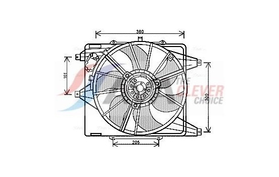 Cooling fan RT7541 Ava Quality Cooling