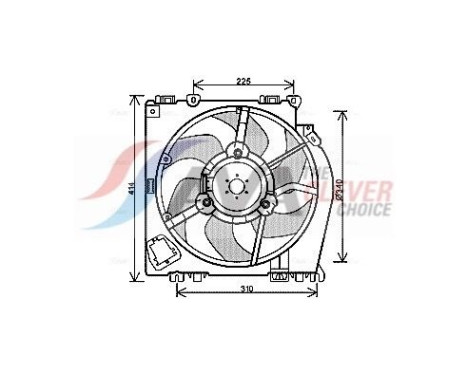 Cooling fan RT7542 Ava Quality Cooling