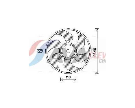 Cooling fan RT7567 Ava Quality Cooling