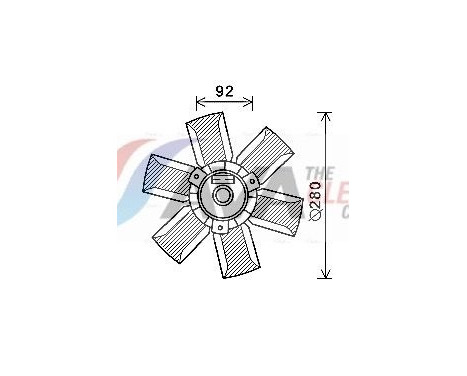 Cooling fan SA7023 Ava Quality Cooling