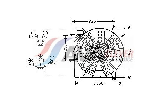Cooling fan SB7501 Ava Quality Cooling