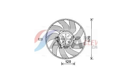 Cooling fan SB7504 Ava Quality Cooling
