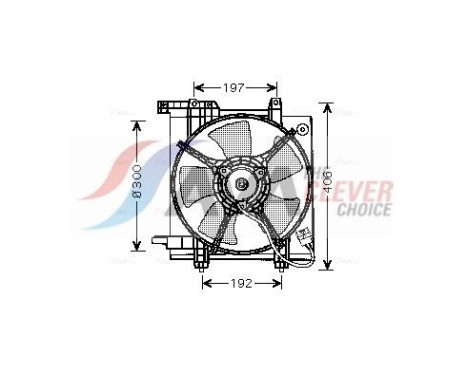 Cooling fan SU7503 Ava Quality Cooling