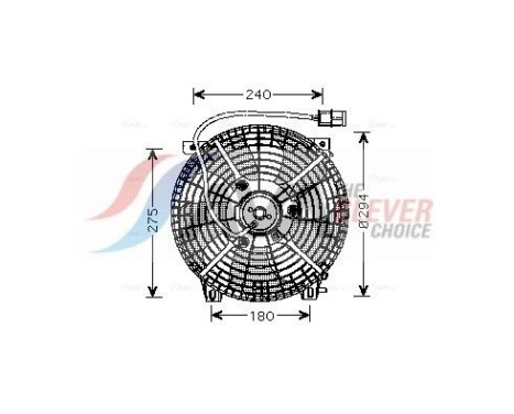 Cooling fan SZ7505 Ava Quality Cooling