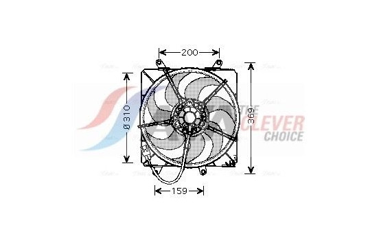Cooling fan TO7506 Ava Quality Cooling