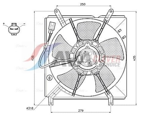 Cooling fan TO7800 Ava Quality Cooling