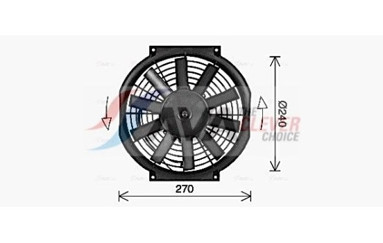 Cooling fan UV7506 Ava Quality Cooling
