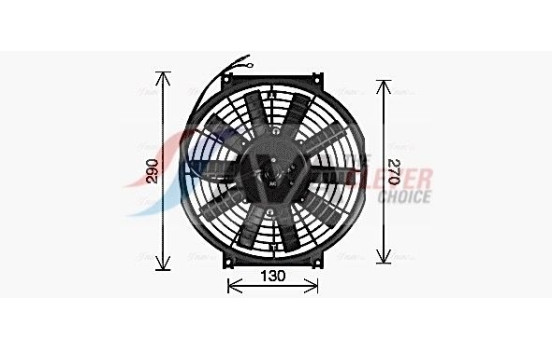 Cooling fan UV7506 Ava Quality Cooling, Image 3
