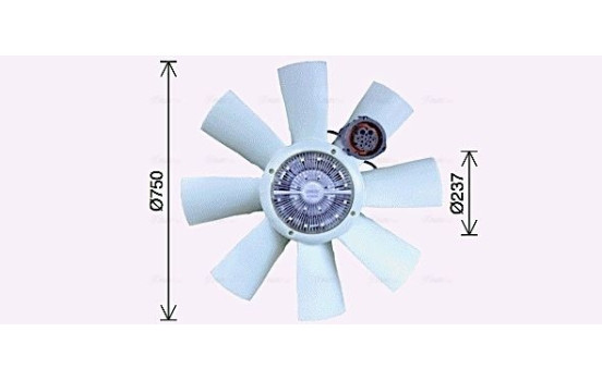 Cooling fan VLF097 Ava Quality Cooling