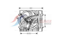 Cooling fan VN7506 Ava Quality Cooling