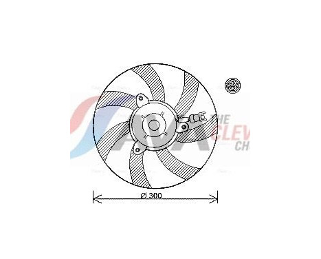 Cooling fan VN7527 Ava Quality Cooling