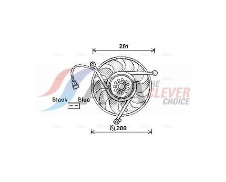 Cooling fan VN7531 Ava Quality Cooling