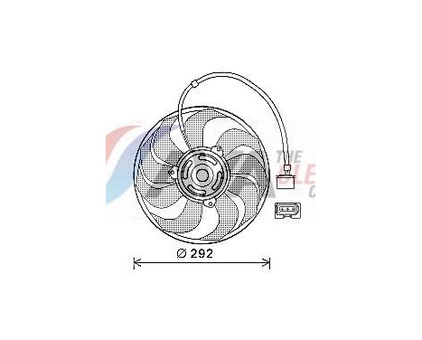 Cooling fan VN7533 Ava Quality Cooling
