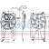 Cooling fan wheel 85772 Nissens