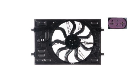 Cooling fan wheel CFF 644 000P Mahle, Image 11
