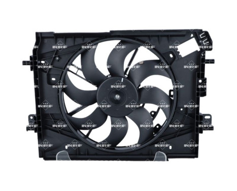 Cooling fan wheel