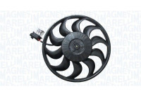 Cooling fan wheel