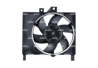 Cooling fan wheel