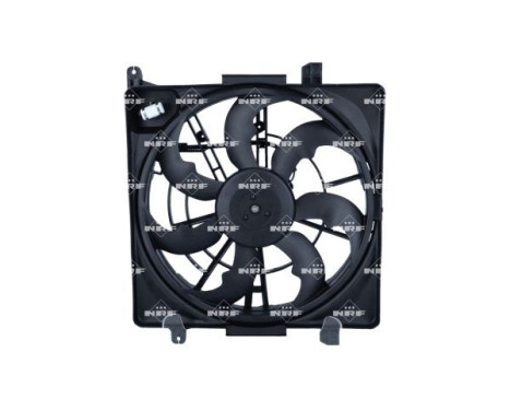 Cooling fan wheel