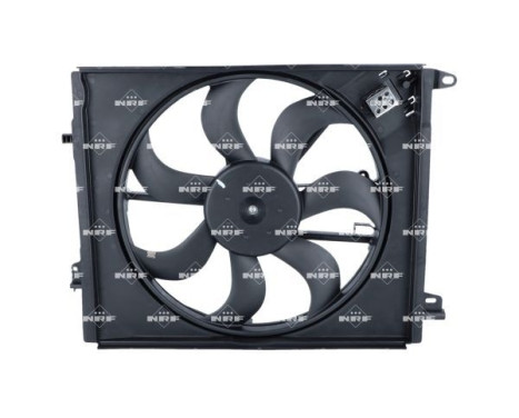 Cooling fan wheel