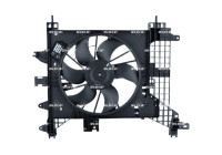 Cooling fan wheel