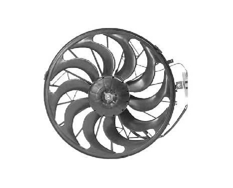 Fan, A/C condenser 0640752 International Radiators