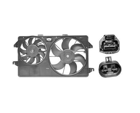 Fan, A/C condenser 1884751 International Radiators