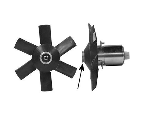 Fan, radiator 0322746 International Radiators