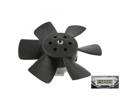 Fan, radiator 06989 FEBI