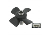 Fan, radiator 06995 FEBI