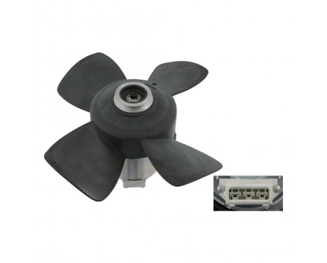Fan, radiator 06995 FEBI