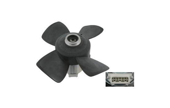 Fan, radiator 06995 FEBI