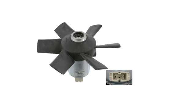Fan, radiator 06997 FEBI