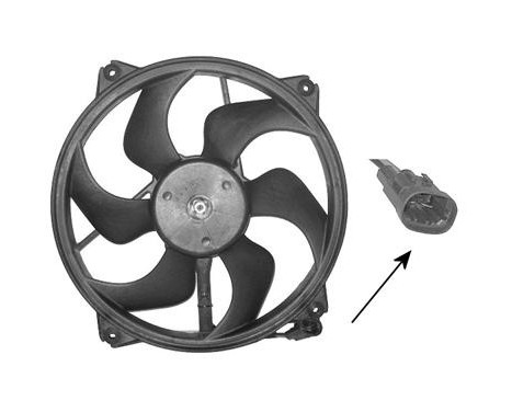 Fan, radiator 0970746 International Radiators