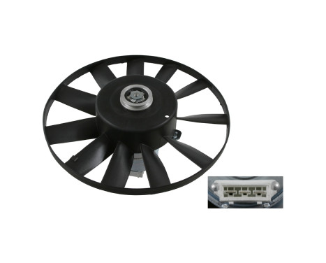 Fan, radiator 09809 FEBI